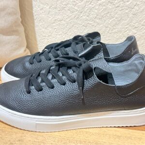 Sam Edelman Black Leather Sneakers